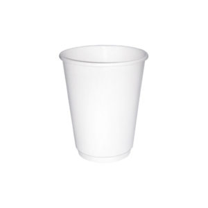 Papirna čaša 2-sl 250 ml d=80 mm bijela (24 kom/pak)