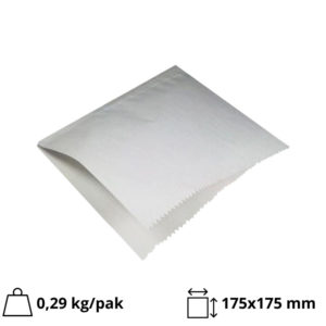 Kesa za hamburgere 175×175 mm bela [100 kom/pak]