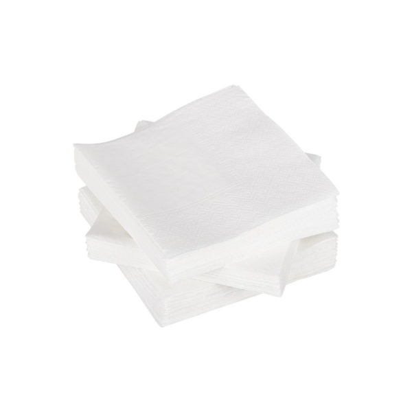 Papirne salvete 2 sl 24×24 cm 250 l/pak bele TaMbien