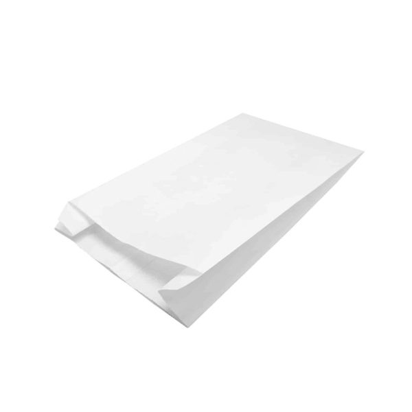 Papirna kesa 140х45х250 mm bijela (2000 kom/pak)