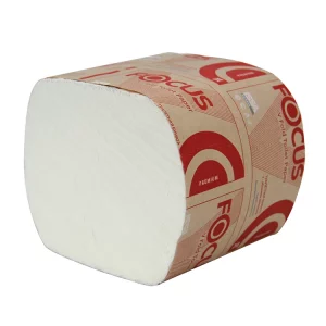 Toaletni papir 2 sl u listovima bijeli Focus 200 l/pak