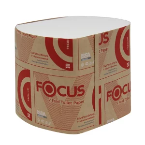 Toalet papir 2 sl u listovima beli Focus 200 l/pak