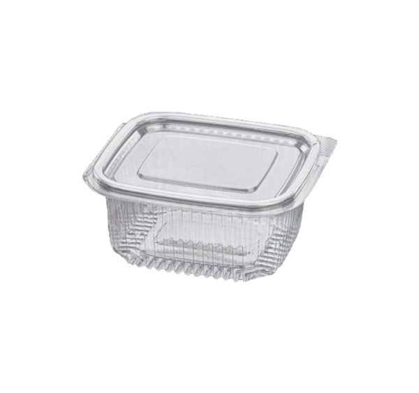 Posuda sa poklopcem rPET 500 ml, 125x124x57 mm providna [1000 kom/pak]