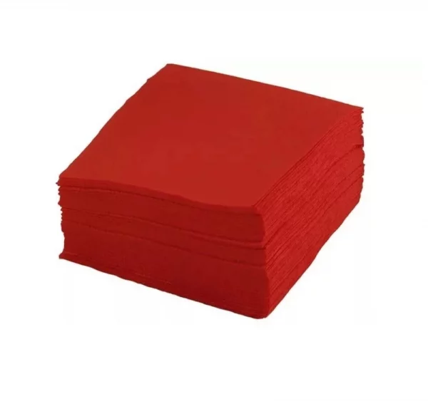 Papirne serviete 2 sl 24×24 250 l/pak Wiloo crvene
