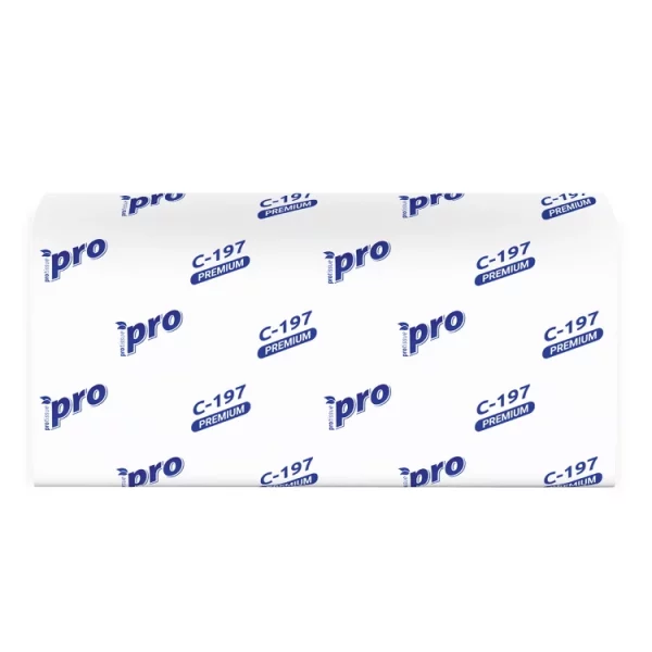 Papirni ubrusi ProTissue Premium V fold 2 sloj (200 listova/pak) beli [20 kom/pak]