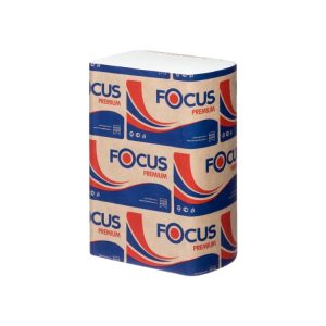 Papirni ubrusi Focus Z fold 2 sloj (200 listova/pak) beli  (5041537/5069956) [12 kom/pak]