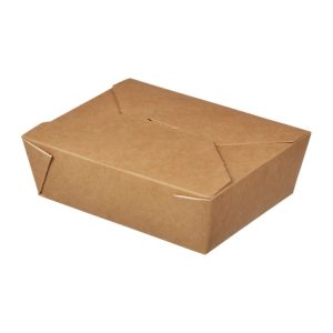 Kartonska kutija Fold Box 950 ml 170x135x50 mm kraft [179 kom/pak]