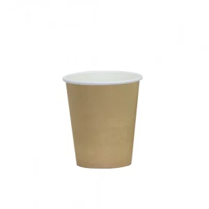 Papirna čaša 1sl 250ml d=80 za tople napitke kraft (100 kom/pak)