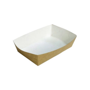 Poslužavnik kartonski Handy Tray 157х107х40 mm 600 ml kraft [45 kom/pak]