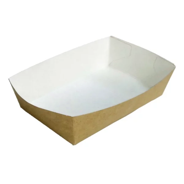 Poslužavnik kartonski Handy Tray 157х107х40 mm 600 ml kraft [750 kom/pak]