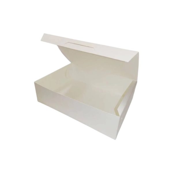 Kutija za torte, desert samomontažna 150х110х75mm, bela