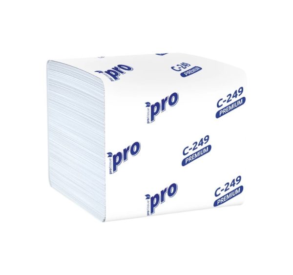 V toaletni papir 2sl 250l/pak PROtissue Premium beli [40 kom/pak]