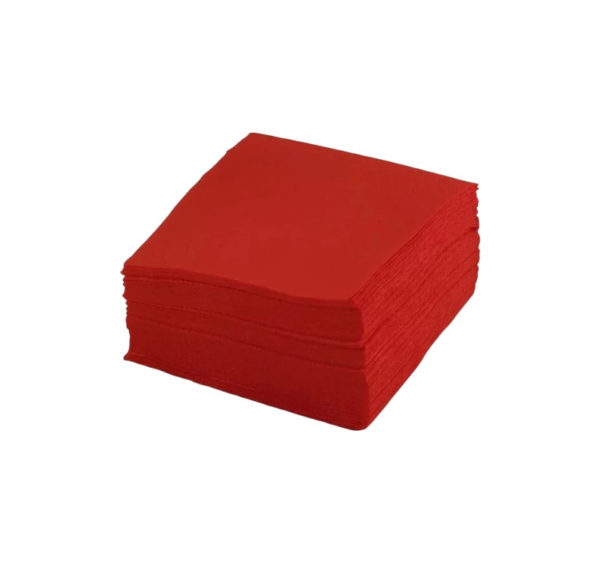 Papirne salvete 1 sl 24×24 cm 400 l/pak crvene TaMbien
