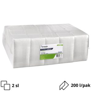 Papirni ubrusi 2-sl V fold 200 listova 22×22 cm [20 kom/pak]