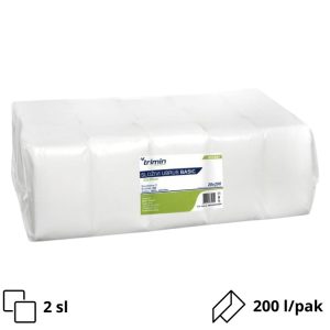 Papirni ubrusi BASIC 2-sl V fold 200 listovа 20×22 cm [20 kom/pak]