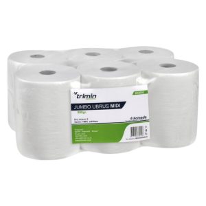 Papirnati ubrisi 2 sl 800 g bijela centralno izvlačenje 6 rol [6 kom/pak]