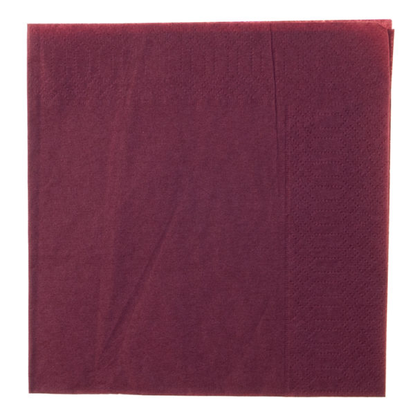 Papirne salvete 2sl 33x33cm bordo 630 l/pack