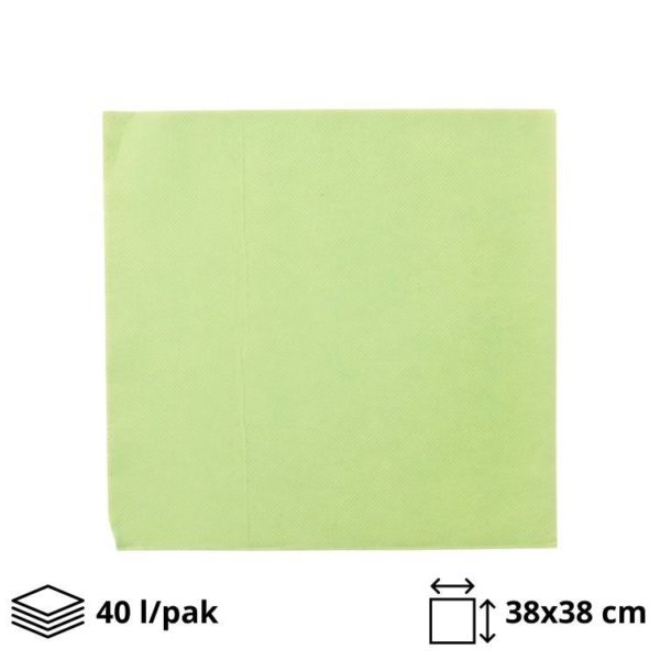 Papirne salvete 2sl 38x38cm limeta 40 l/pak