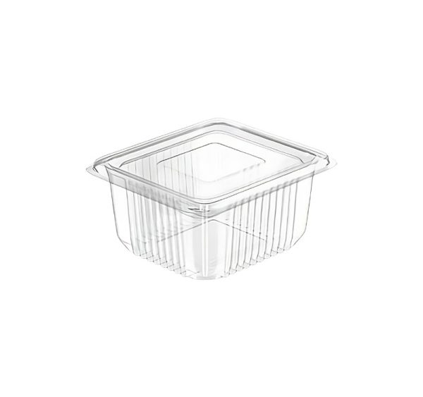 Kontejner  PET 375ml sa ravnim poklopcem [100 kom/pak]