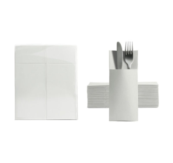 Salveta za pribor 32×38 cm bela 50 kom/pack
