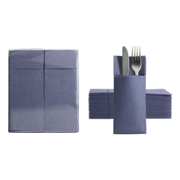 Salveta za pribor 32×38 cm plava 50 kom/pack [5 kom/pak]