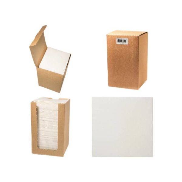 Papirne salvete 20х20cm bele 100 l/pak