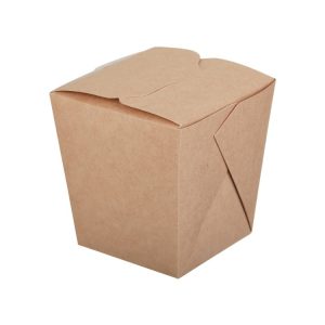 Kartonska kutija ECO Noodles 700 ml 81x81x106 mm pravougaono dno kraft [60 kom/pak]
