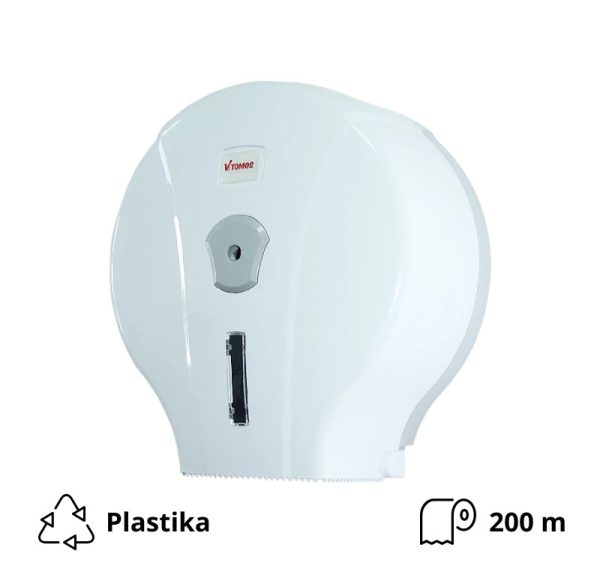 Držač toaletnog papira 200 m Tomos bijeli