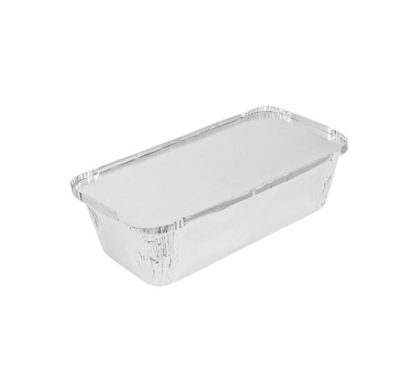 Aluminijumska posuda sa poklopcem 217x112x54mm, 900ml, 100 kom (komplet)