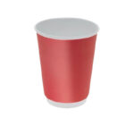 Papirna čaša termo 250 ml d=80 mm Crveni lak [8 kom/pak]