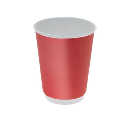 Papirna čaša termo 250 ml d=80 mm Crveni lak [8 kom/pak]