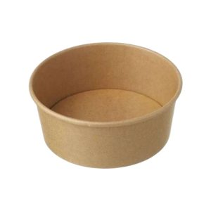 Papirnata posuda 1000 ml d=187 mm h=50 mm, kraft [50 kom/pak]