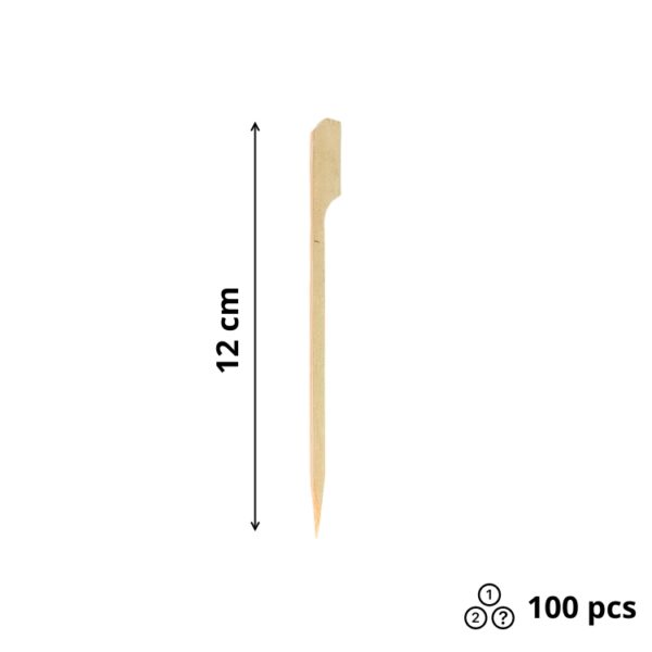 Pika za kanape bambus 12 cm Golf 100 kom