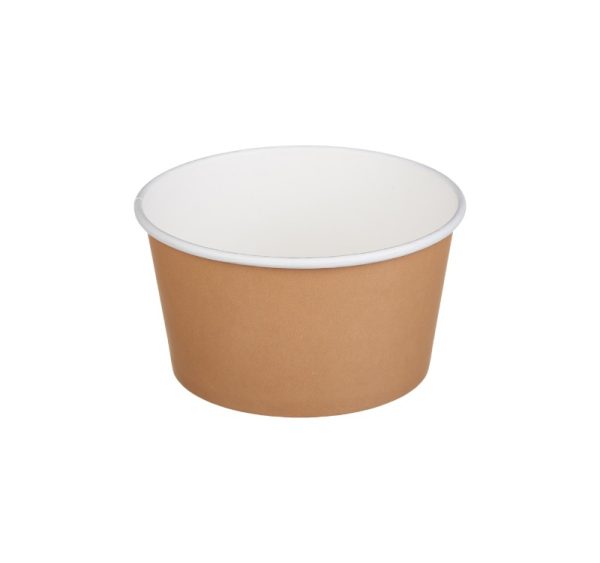 Kartonska kutija Tambien ECO 380 ml d=110 mm h=60 mm kraft 50 kom