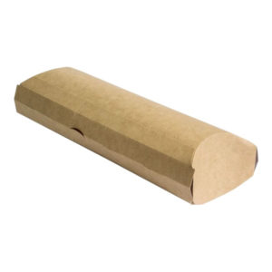 Kutija za wrap, kebab i tortilju 200x70x55 mm kraft 50 kom