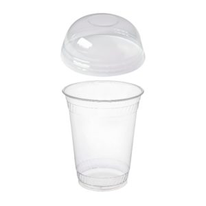 Čaša rPET za poklopcem 350 ml d=95 mm h=80 mm [100 kom/pak]