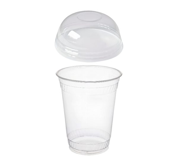 Čaša rPET za poklopcem 350 ml d=95 mm h=80 mm [100 kom/pak]