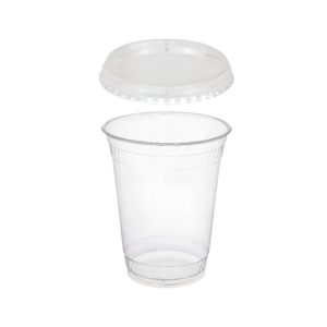 Čaša rPET za poklopcem 350 ml d=95 mm h=80 mm [50 kom/pak]