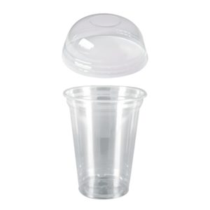 Čaša rPET za poklopcem 400 ml d=95 mm h=80 mm [100 kom/pak]