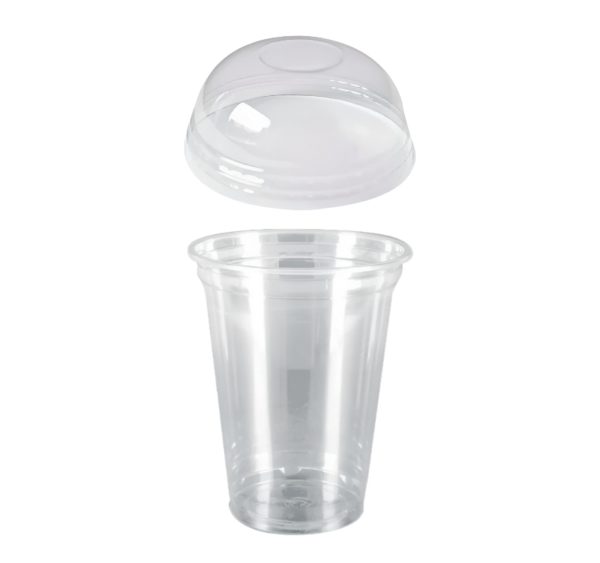 Čaša rPET za poklopcem 400 ml d=95 mm h=80 mm [100 kom/pak]