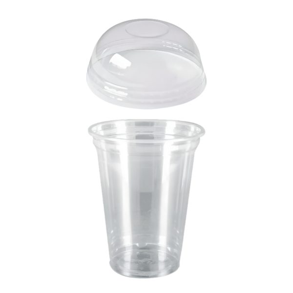 Čaša rPET za poklopcem 400 ml d=95 mm h=80 mm [100 kom/pak]