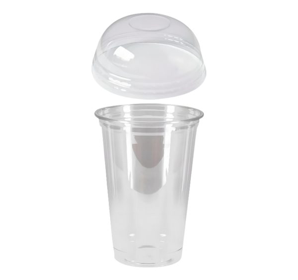 Čaša Shake za poklopcem 500 ml, d=95mm, prozirni rPET [100 kom/pak]