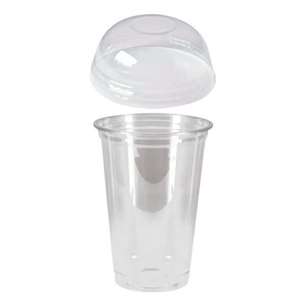 Čaša Shake za poklopcem 500 ml, d=95mm, prozirni rPET [100 kom/pak]