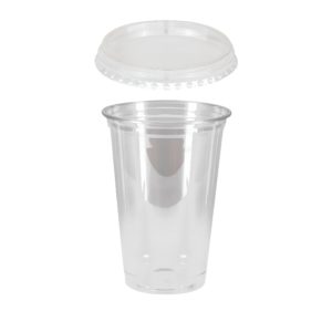Čaša Shake za poklopcem 500 ml, d=95mm, prozirni rPET [50 kom/pak]