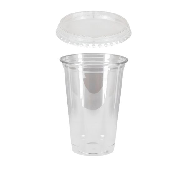 Čaša Shake za poklopcem 500 ml, d=95mm, prozirni rPET [50 kom/pak]