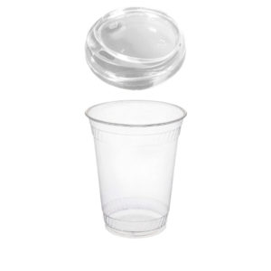 Čaša rPET za poklopcem 350 ml d=95 mm h=80 mm [100 kom/pak]