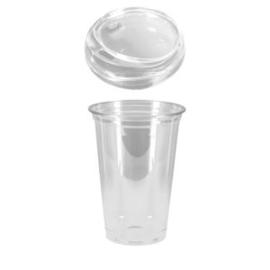 Čaša Shake za poklopcem 500 ml, d=95mm, prozirni rPET [100 kom/pak]
