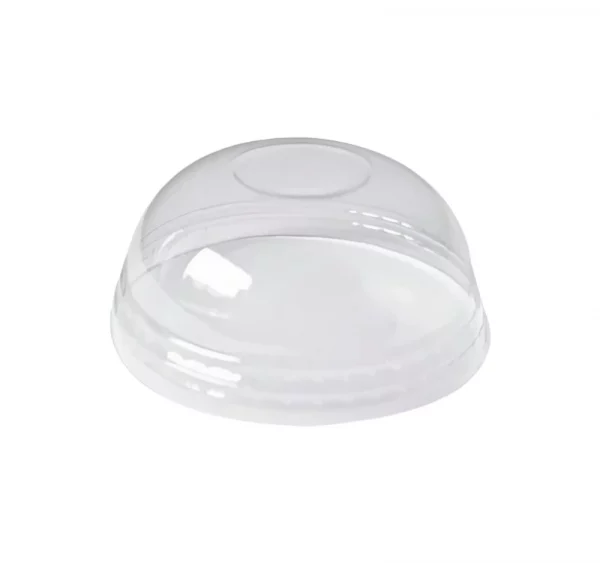 Poklopac rPET kupola bez otvora  d=95mm 100 kom