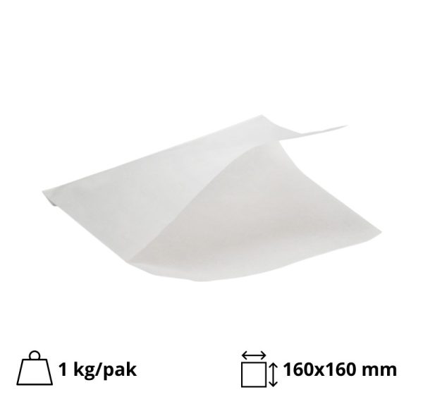 Kesa za hamburgere bela 16х16 1 kg [10 kom/pak]
