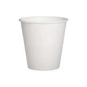 Čaša papirnata 1-sl 100 (120) ml d=62 mm bela 100 kom